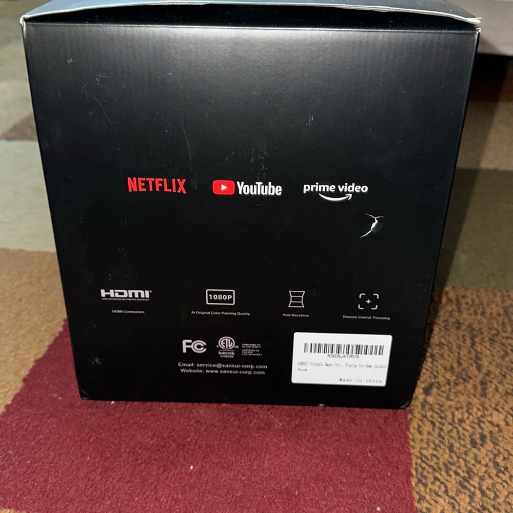 SANSUI PROJECTOR - Picture 2 of 4